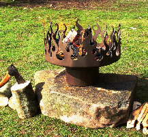 Flame Fire Pit